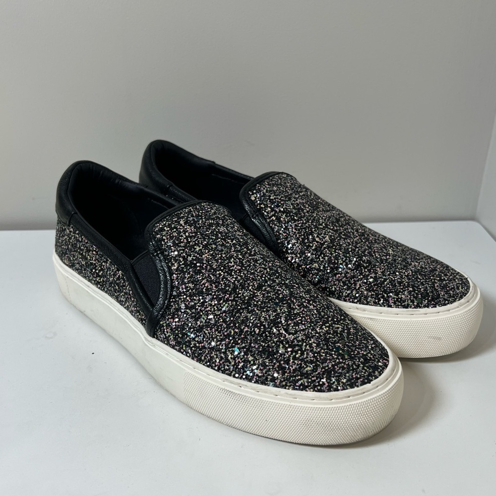 UGG Black Multi-Glitter Slip-On Shoes